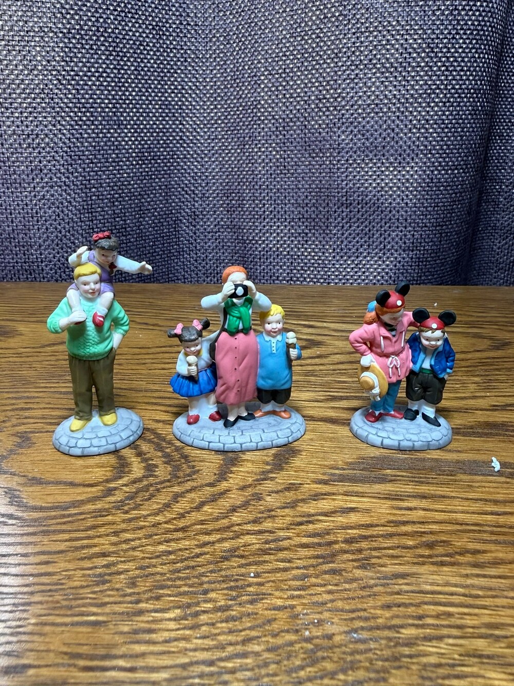 Department 56 Disney Parks Family Collection with Original Box